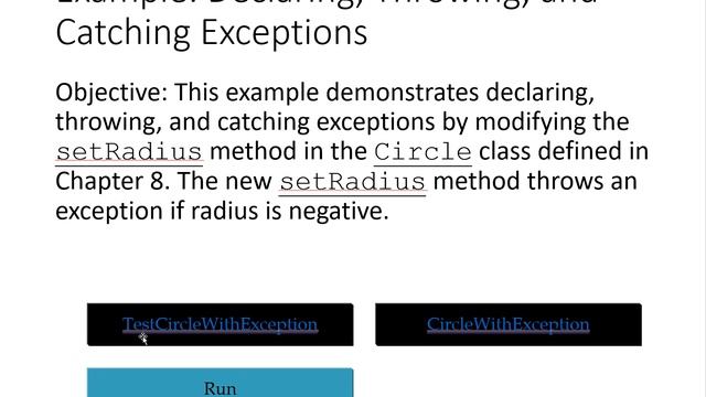 CCCS214 Lecture 2.2A Exception Handling смотреть онлайн
