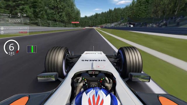 McLaren MP4-20 - Spa-Francorchamps 2005 - Assetto Corsa смотреть онлайн