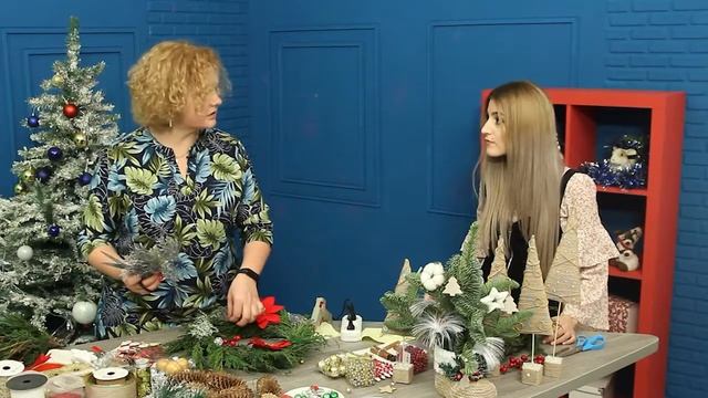 Делаем своими руками рождественский венок из веток можжевельника | Регион 67 смотреть онлайн