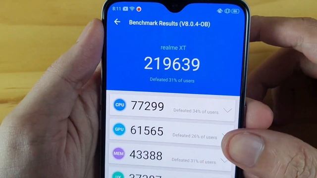 Realme XT Antutu And Geekbench Test