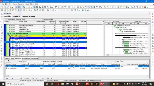 Link actual to date and this period units and costs settings in Primavera P6 | Resources | Explaine смотреть онлайн