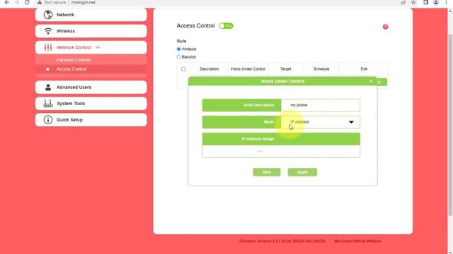 Mercusys mw305r ইউজার ব্লক আজীবনের জন্য। ব্লক By Mac Address।। Router World।। Easy Process ।। смотреть онлайн
