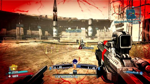 borderlands 2 - solo Gunzerker play, killing Imperius with 2 Baby makers смотреть онлайн
