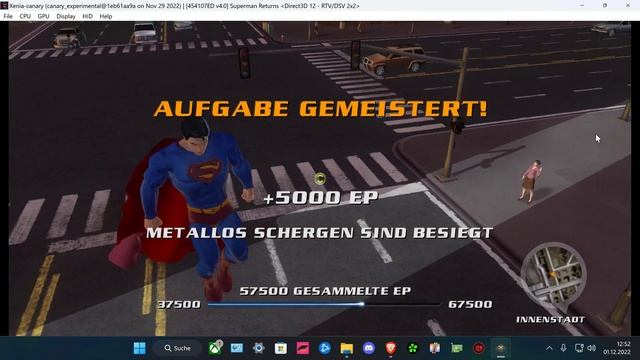 Superman Returns - Xbox360 emu canary 2022 12 01 12 49 30 04 смотреть онлайн
