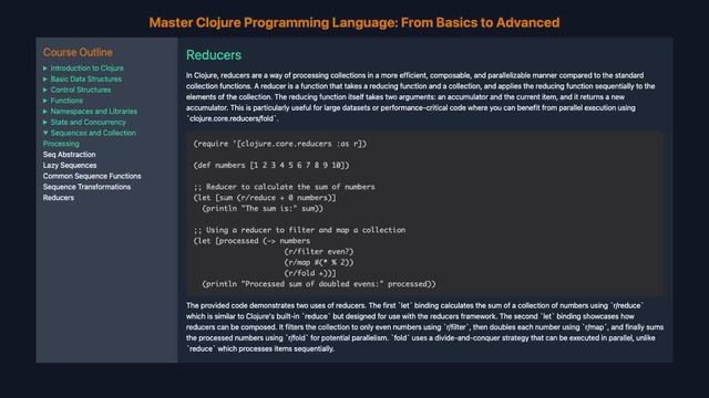 Master Clojure Programming Language: From Basics to Advanced смотреть онлайн