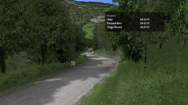 Richard Burns Rally - Mitsubishi Lancer Evo IX N4 - Bisanne смотреть онлайн