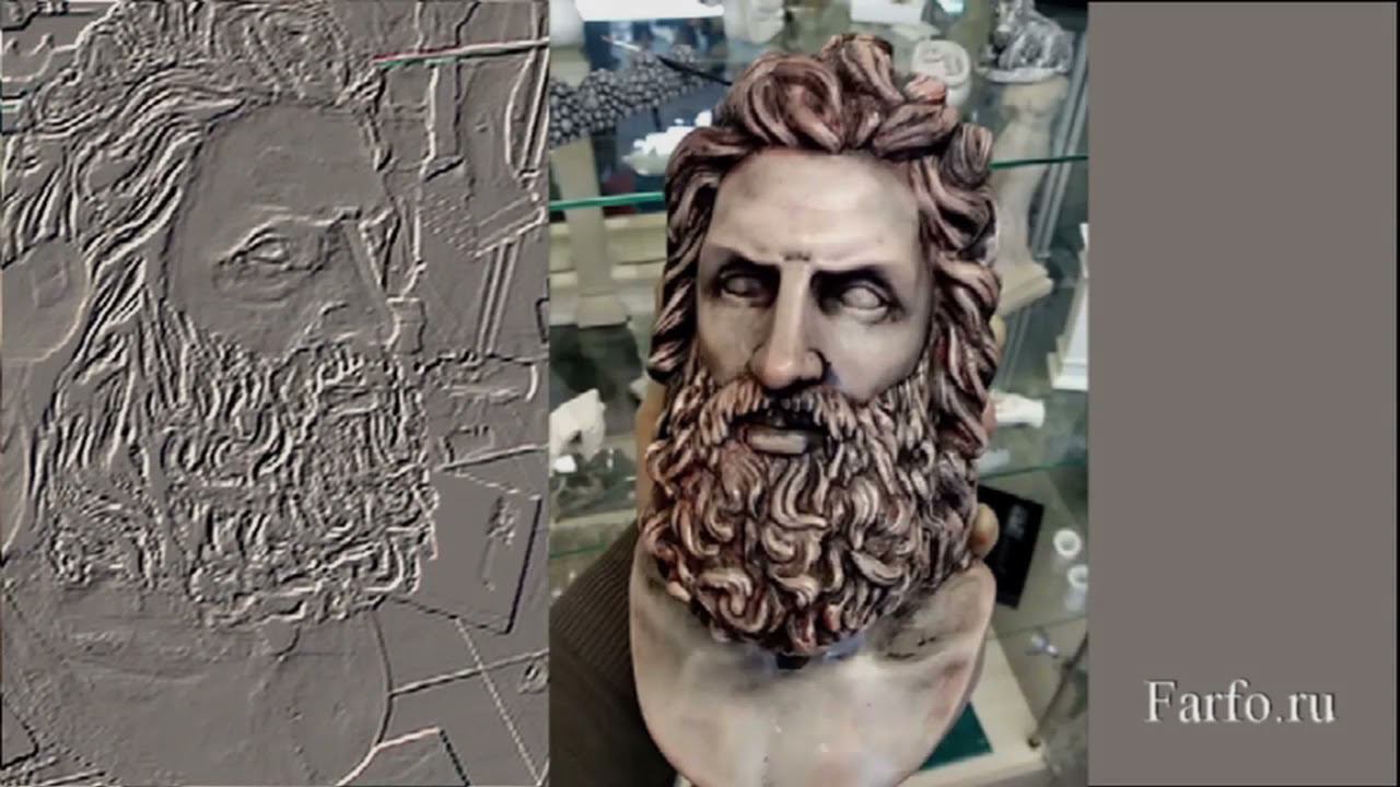 Бюст из литьевого камня смотреть онлайн