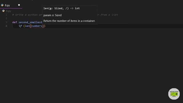 Exercise 8 - Python Interview/Practice Questions смотреть онлайн