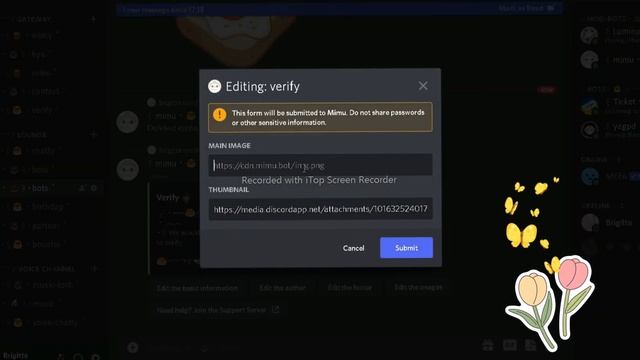˚ ༘♡ ⋆｡˚ Cute mimu verification using slash commands (Updated 2022) смотреть онлайн