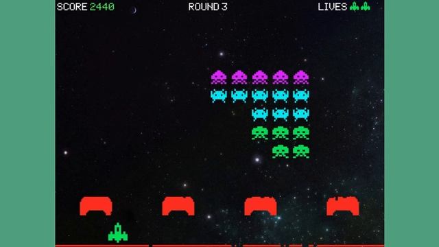 Space Invaders : python pygame смотреть онлайн
