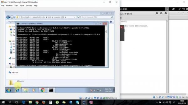 Install requests in python