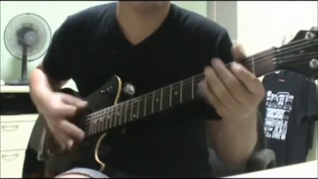 Asking Alexandria - Breathless (guitar cover) смотреть онлайн