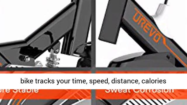 UREVO Indoor Cycling Bike, Indoor Exercise Bike Stationary Bike For Home Cardio Workout Bike With