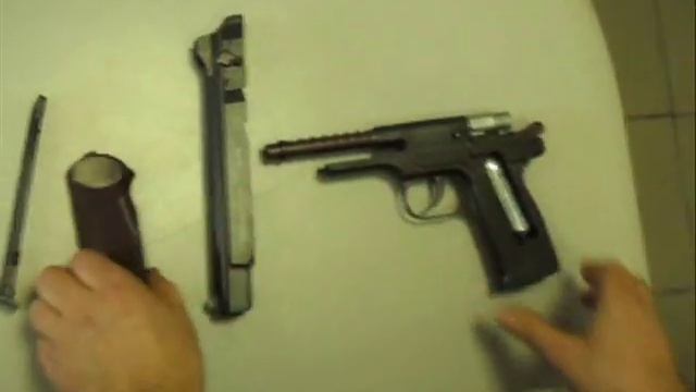 Пневматический пистолет Gletcher APS Стечкина (АПС).wmv смотреть онлайн
