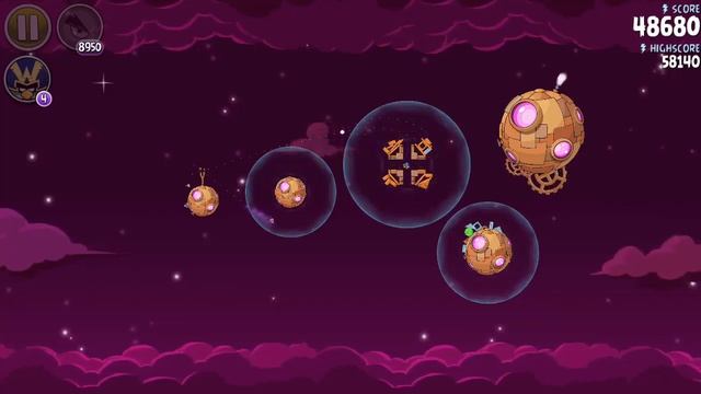 Angry Birds Space Brass Hogs смотреть онлайн