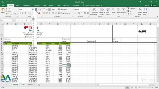 How to generate Material List from a model in Tekla Structures смотреть онлайн