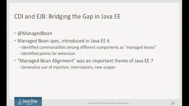 【2 4】CDI and EJB - Java EE alignment and strategy смотреть онлайн