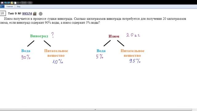Текстовые задачи. Задачи на проценты, сплавы и смеси; ЕГЭ по математике 2023 (проф. уровень) смотреть онлайн
