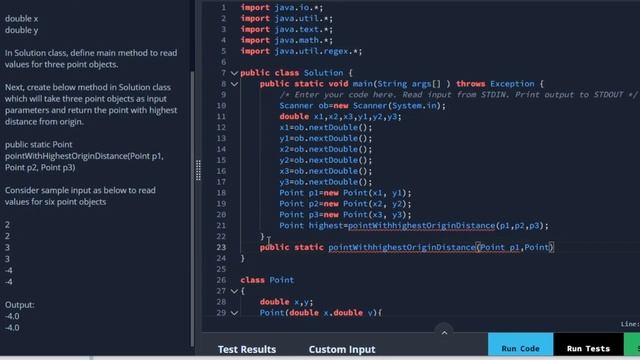 JAVA Hands-on Solutions | TCS Xplore |Compare 2D Points For Distance From Origin| XploreProgram 202 смотреть онлайн
