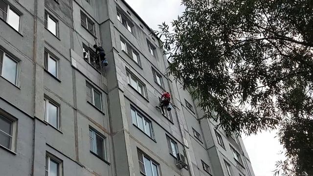 Наружное утепление фасада?? Утепление стен⚒ Видео-обзор работы? смотреть онлайн