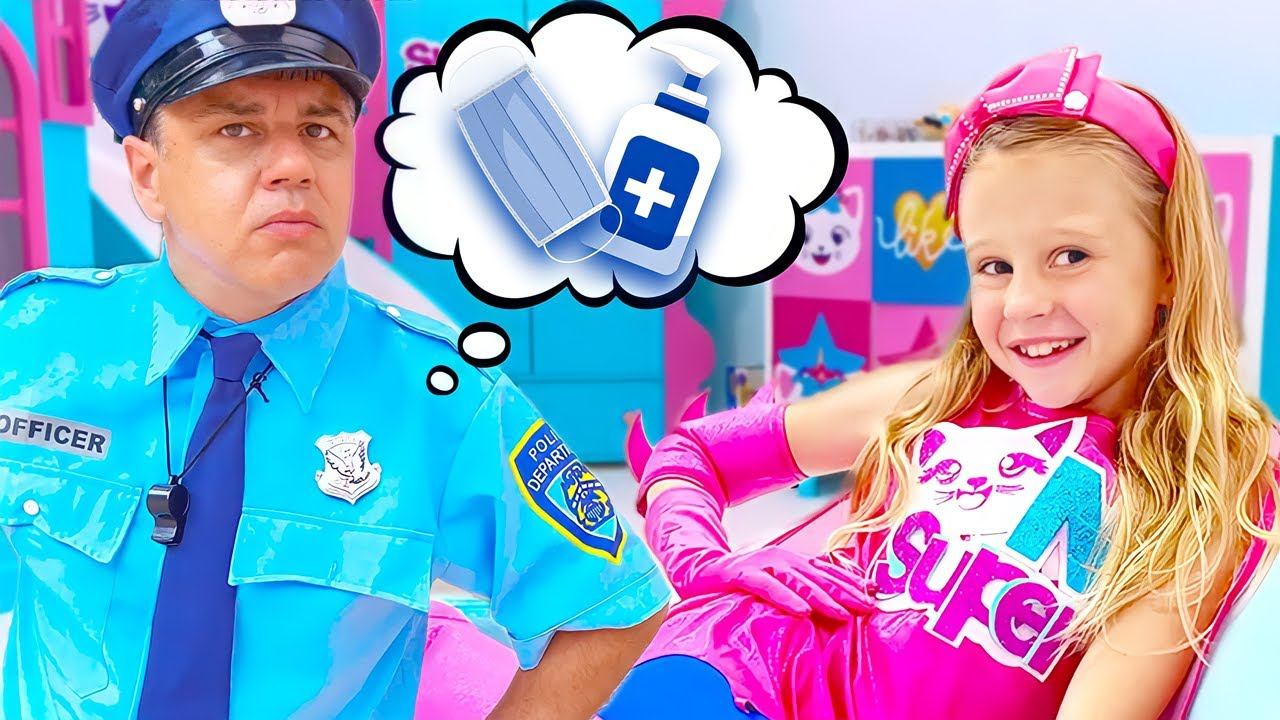 Настя становится супергероем, чтобы помочь своим друзьям. История для детей смотреть онлайн