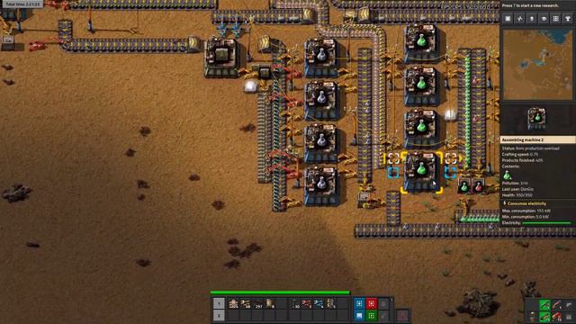 Factorio Death world #05 Military science смотреть онлайн