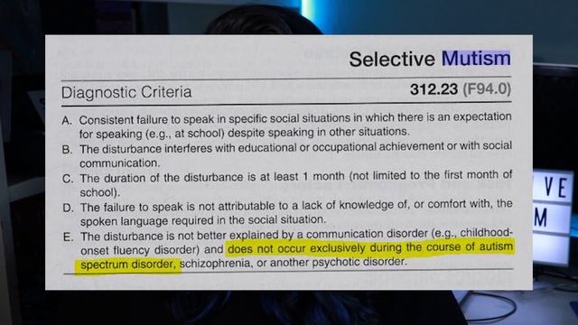 Selective Mutism & Autism
