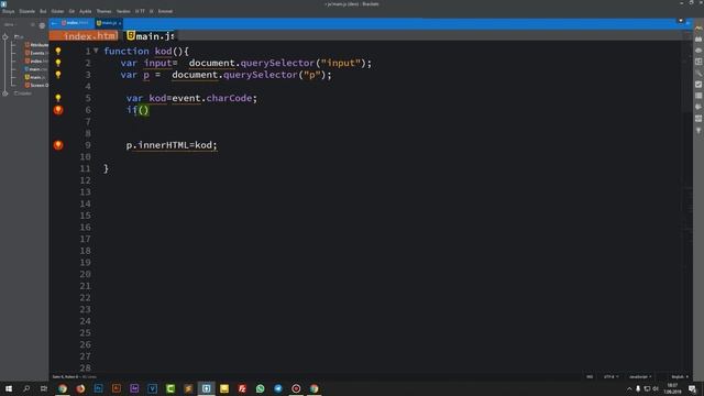 192- JavaScript Dersleri - HTML DOM charCode , code - Klavye Olaylari 1 смотреть онлайн