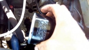 Замена масляного фильтра на ЗМЗ-402 с теплообменником.