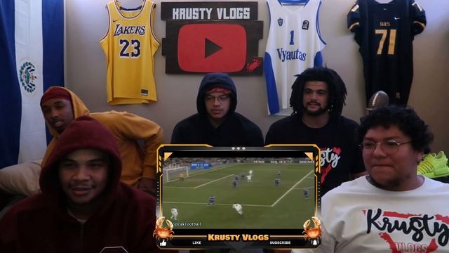 AMERICAN FOOTBALL PLAYERS REACT TO RONALDO FENOMENO LEGENDARY MOMENTS смотреть онлайн