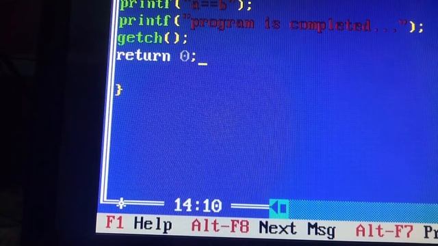 function should return a value error is showing turbo c compiler.. смотреть онлайн