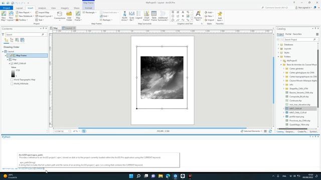 #13-Python pour les SIG (Arcpy) : Layout смотреть онлайн