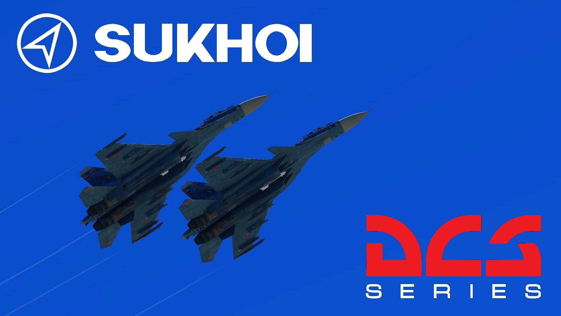 DCSWorld. СУ33. Полёт с другом.