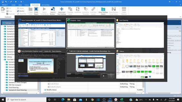 Tosca Automation Engineer - Lesson 06| Excel Steering | Verify Values | Modify Values| Read Values смотреть онлайн