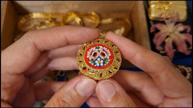53. Новый обзор винтажной бижутерии из секондхендов. украшения бабочки смотреть онлайн