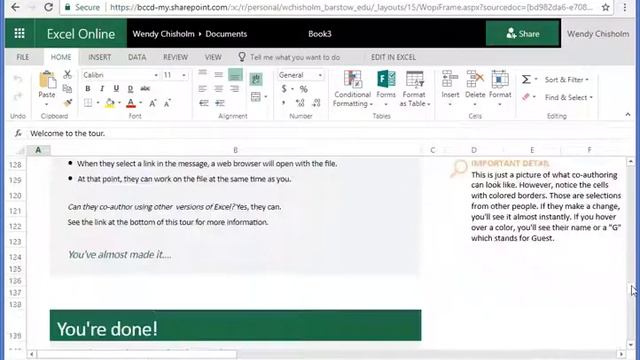Microsoft Excel 365 - Take a Tour смотреть онлайн