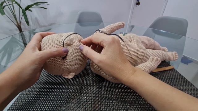Helena- Olhos Fechados- Cabelos Amigurumi- Bebê Realista Articulada Sem Costura