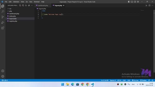 Project | Register & Log In | PHP | Part 7 смотреть онлайн