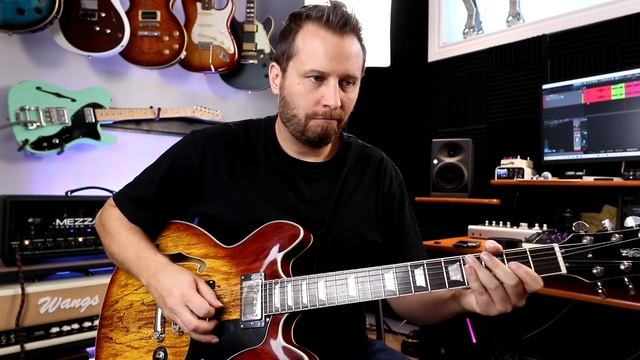 FIREFLY 338 - Super Cheap Semi-Hollowbody!! (Spalted Maple)