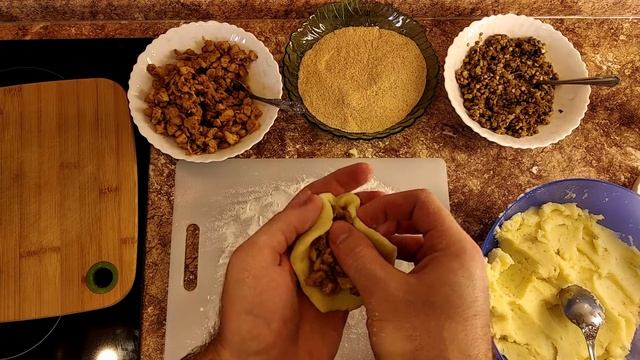 Картофельные зразы. С куриной и грибной начинкой от Идеального мужа. смотреть онлайн