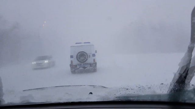 Метель на Сахалине (г. Южно-Сахалинск) 02.03.2018 смотреть онлайн