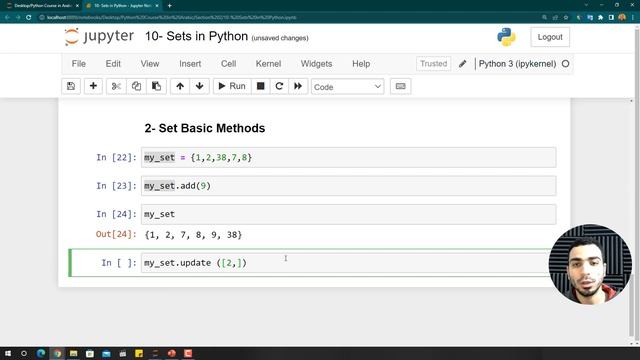14 - Section 2 - Sets in Python - [Python بالعربى ] #python_بالعربى #python смотреть онлайн