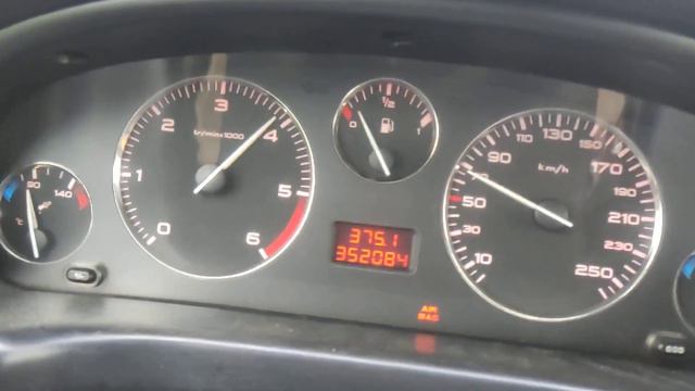 Peugeot 406 2.0 HDi STAGE 1, 109PS 250Nm - 140PS 320Nm, Przyspieszenie