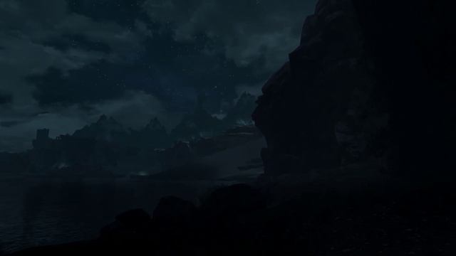 Skyrim Cold windy night ambience смотреть онлайн