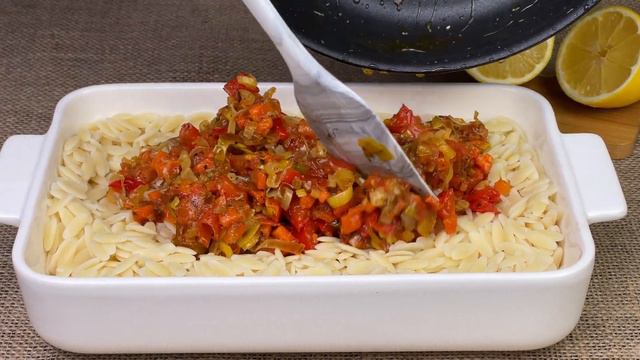 NEUES köstliches Risoni Rezept! Ich koche fast jeden Tag! смотреть онлайн