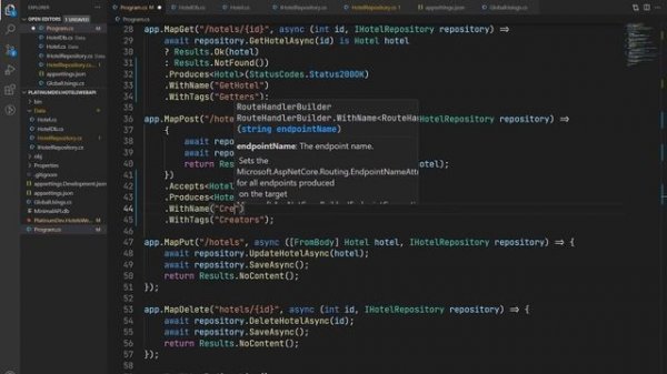 5. Minimal APIs - добавляем Swagger в Web API