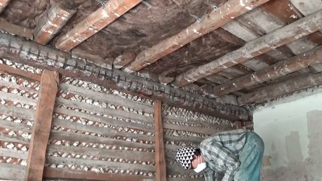 Потолок черновой в старом фонде. смотреть онлайн