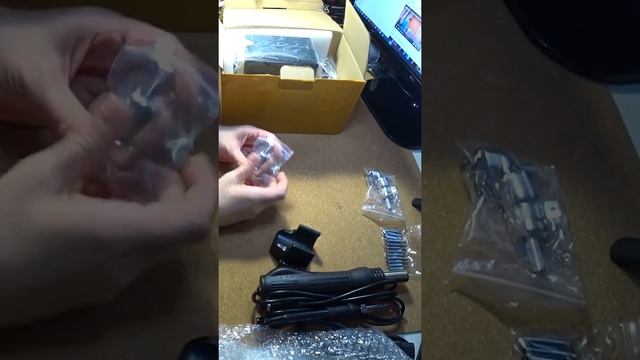 Паяльная станция с термофеном и цифровым паяльником смотреть онлайн