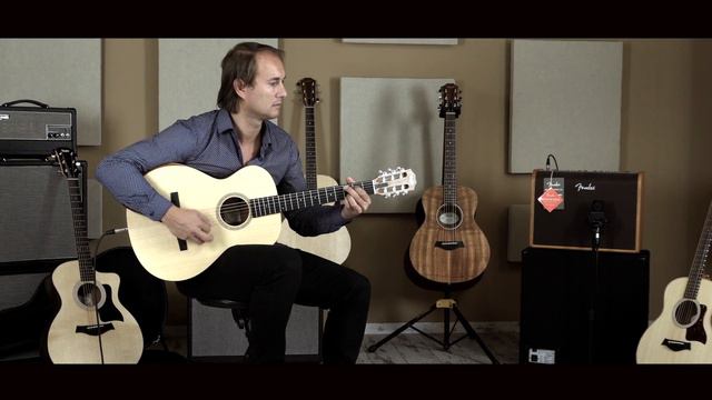 Taylor Academy 12e-N elektroklasszikus gitár смотреть онлайн