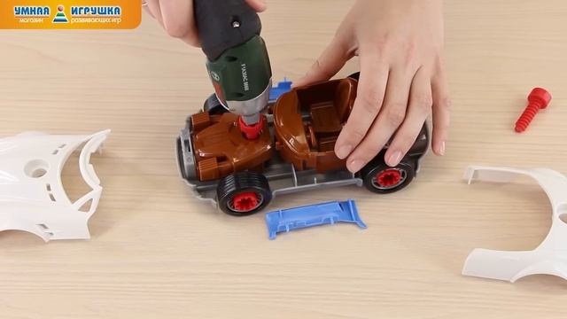 Игровой набор «Тюнинг Ателье» с машиной для сборки и шуруповертом (Klein) смотреть онлайн